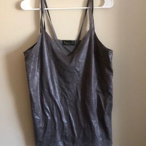 Double strap snake skin tank